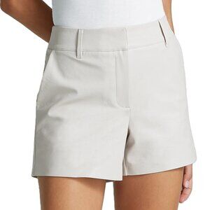 Commando Faux Leather Tailored Short - SLG99 (Porcelain)